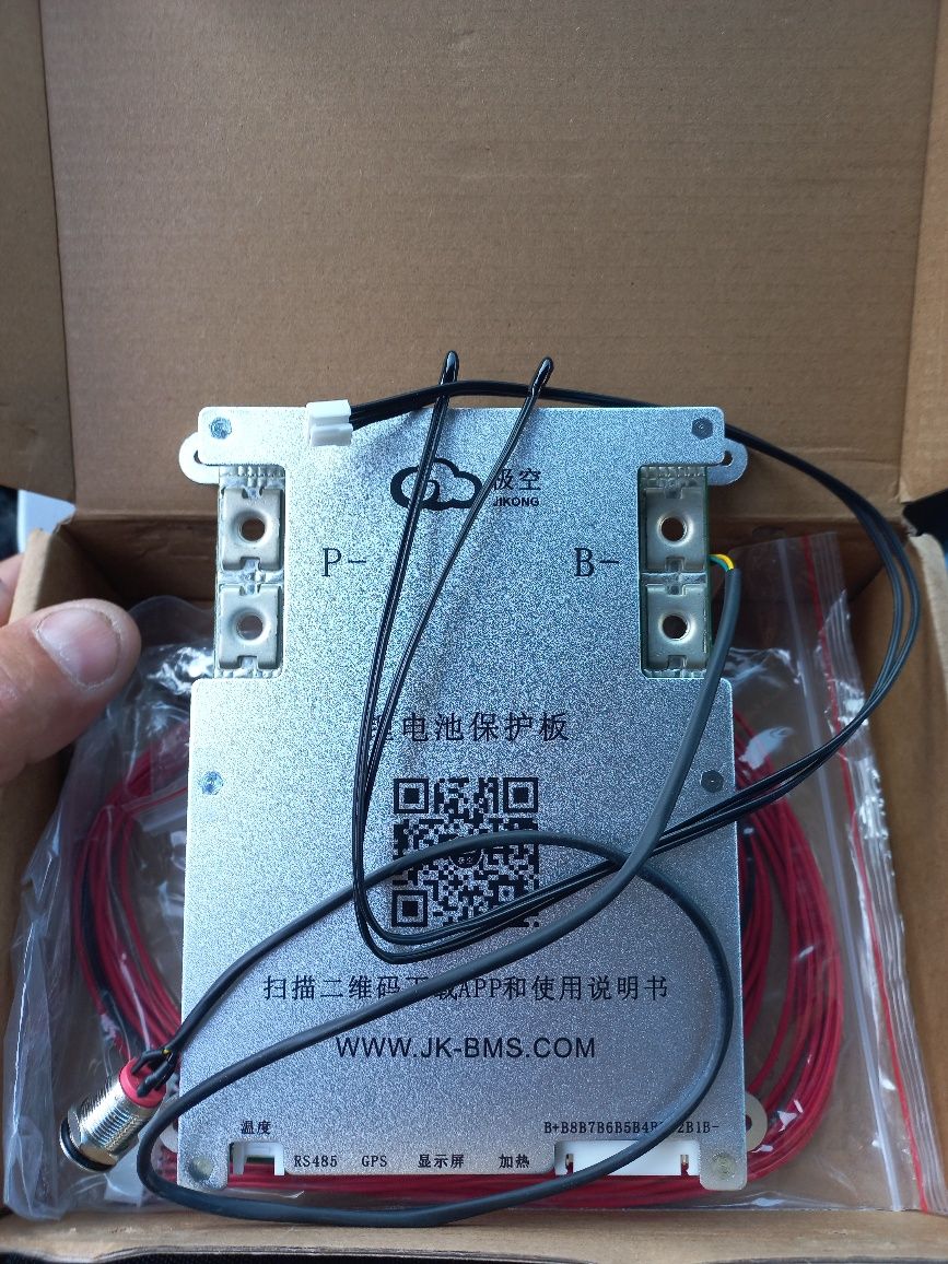 JK-BMS Smart Bluetooth 100a-200a, 12-48v