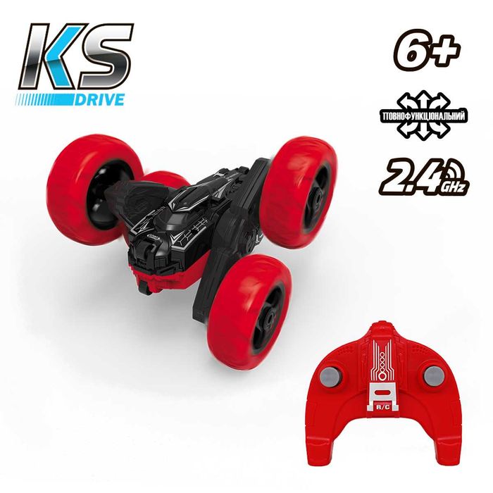 Перевертыш KS Drive на р/у Трюковый STURBWB (2.4Ghz, красно-черный)