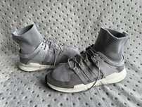 Adidas EQT support długie 44 2/3 szare skarpety wiązane 28cm