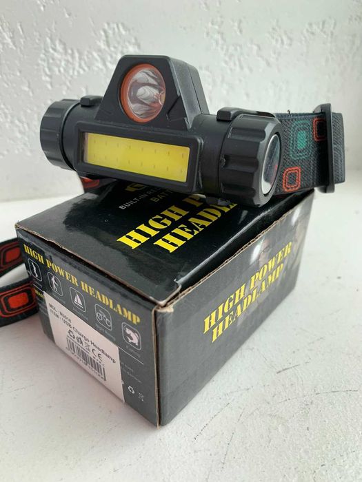 Міні-світлодіодний налобний ліхтар USB з сильним магнітом