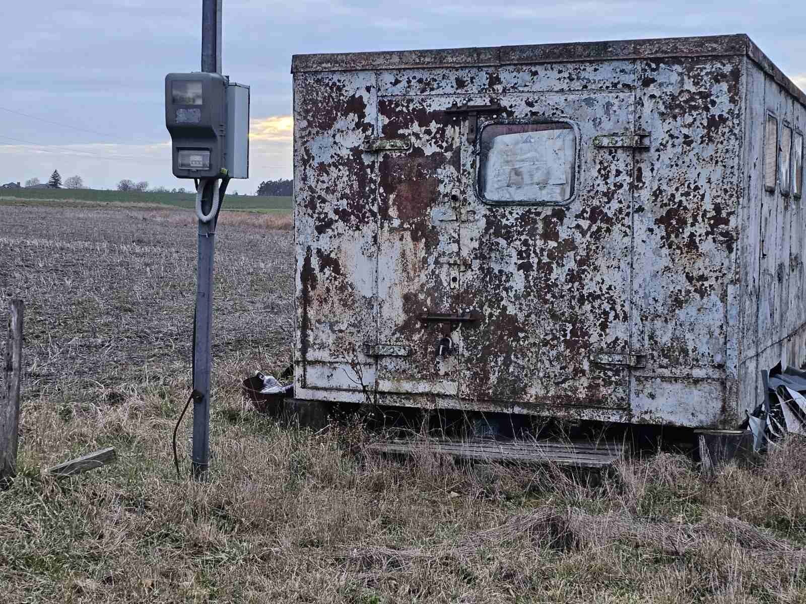 Будівельний вагончик, контейнер