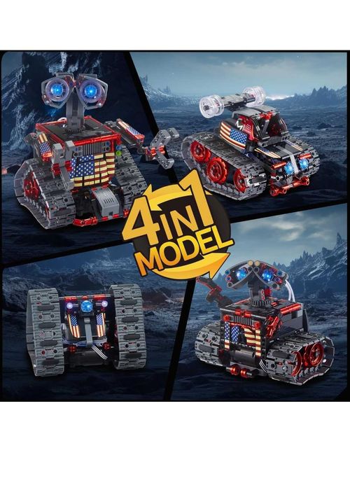 Sillbird Technic Robot 4w1 Zdalnie Sterowany, Programowalny, 631 el