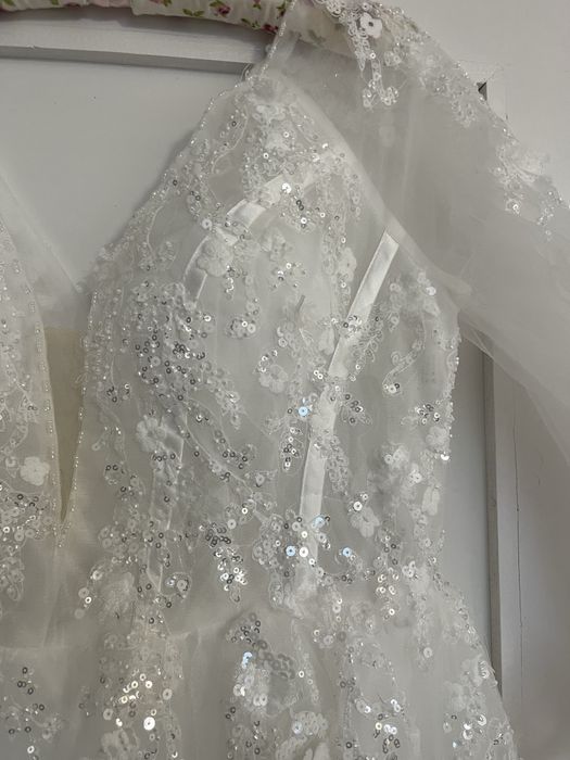 Suknia ślubna długi rękaw