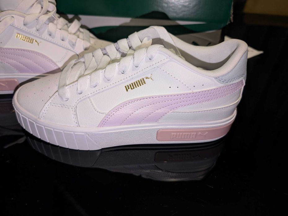PUMA Cali Star (branco/rosa) - 38 [Novas]
