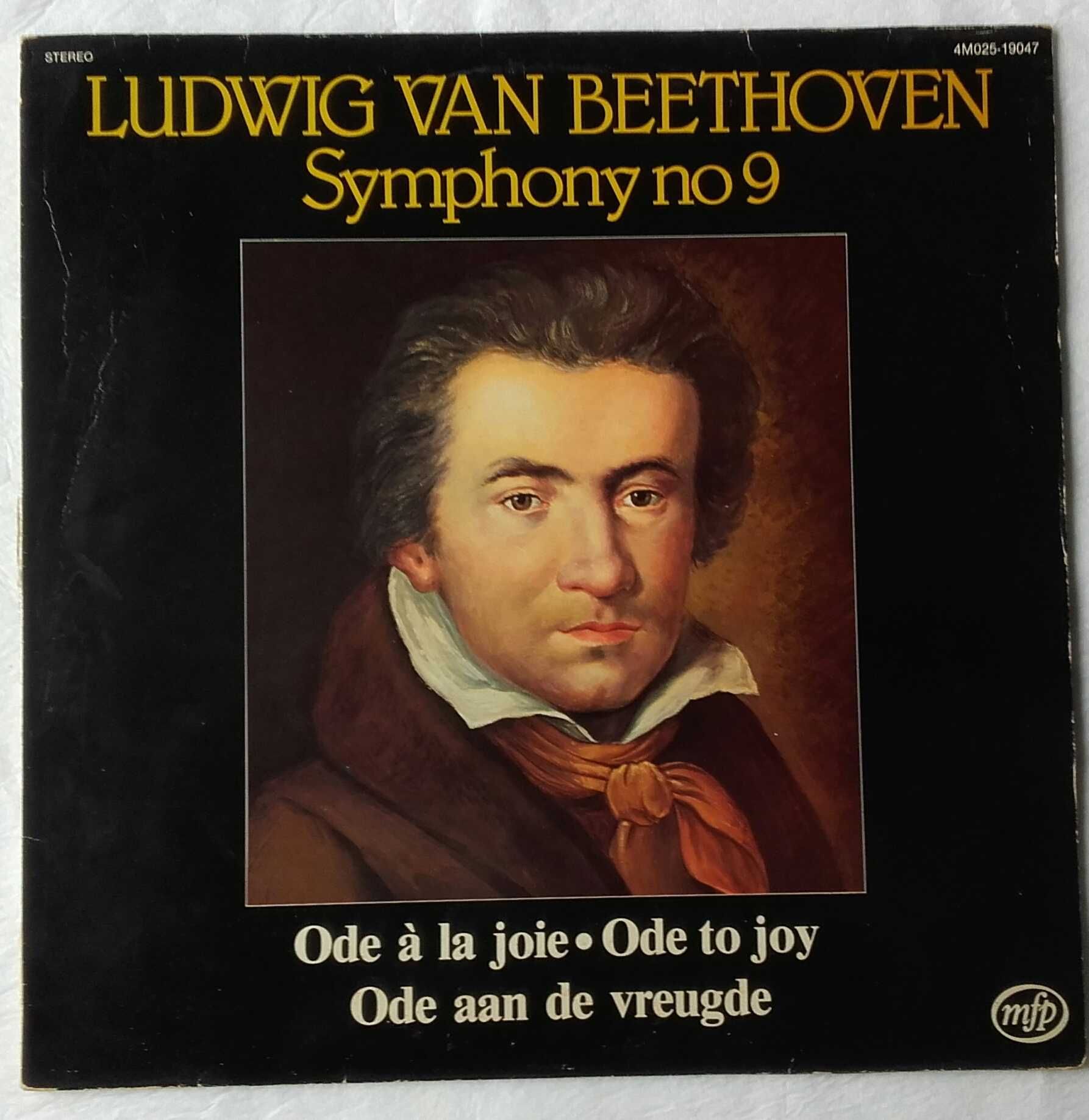 Ludwig Van Beethoven, symfonia nr. 9. płyta winylowa 1981 r.