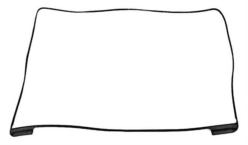 Резинка экрана, уплотнитель MacBook Pro A1502, A1398, A1706, A1708 +
