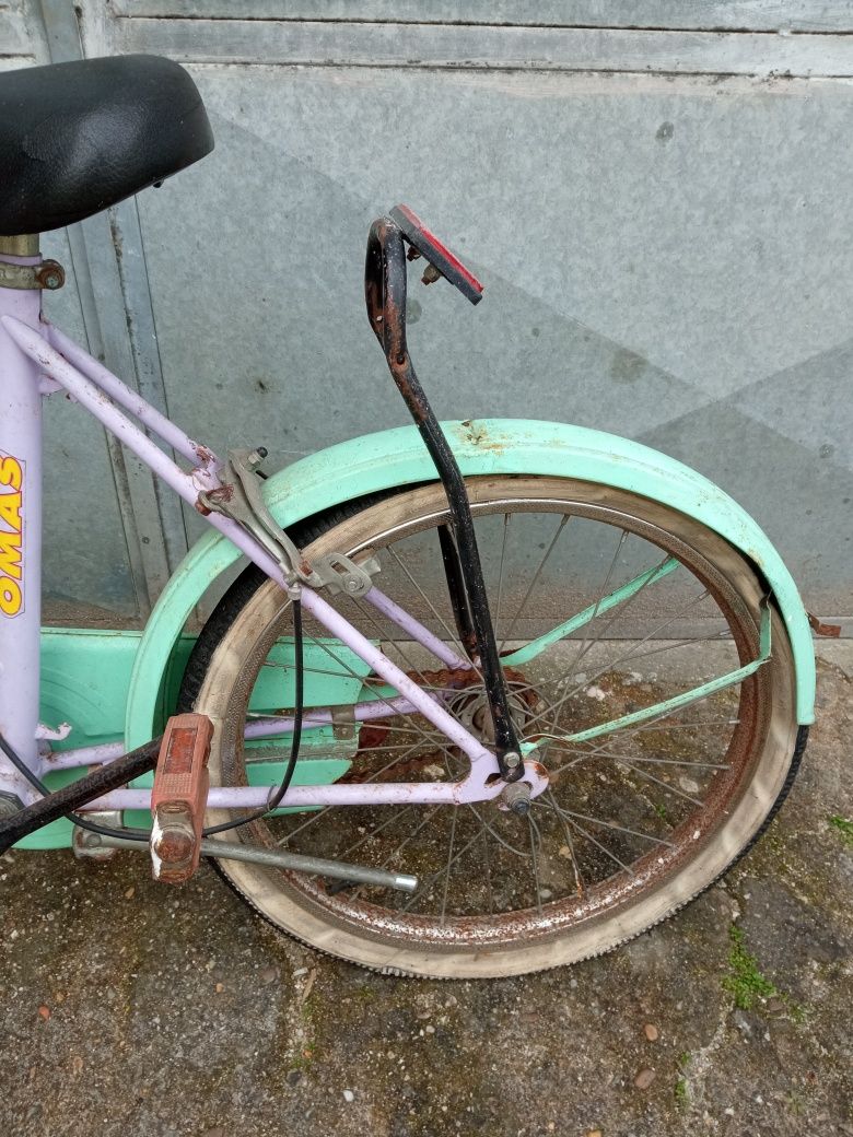 Bicicleta antiga marca OMAS de fabrico Italiano