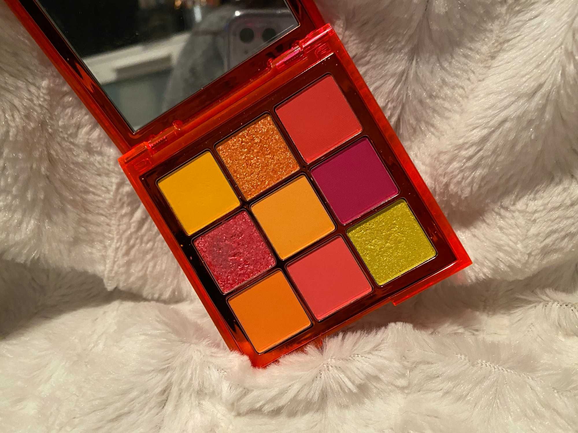 Huda Beauty paleta Neon Obsessions Orange