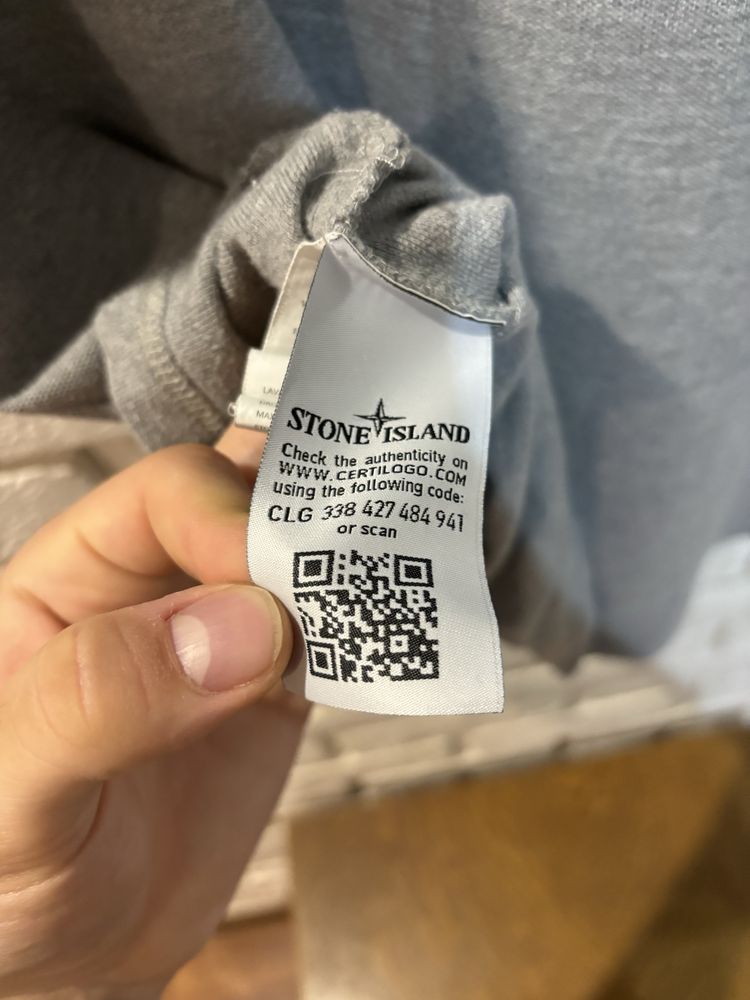 Koszulka polo Stone Island szara L meska