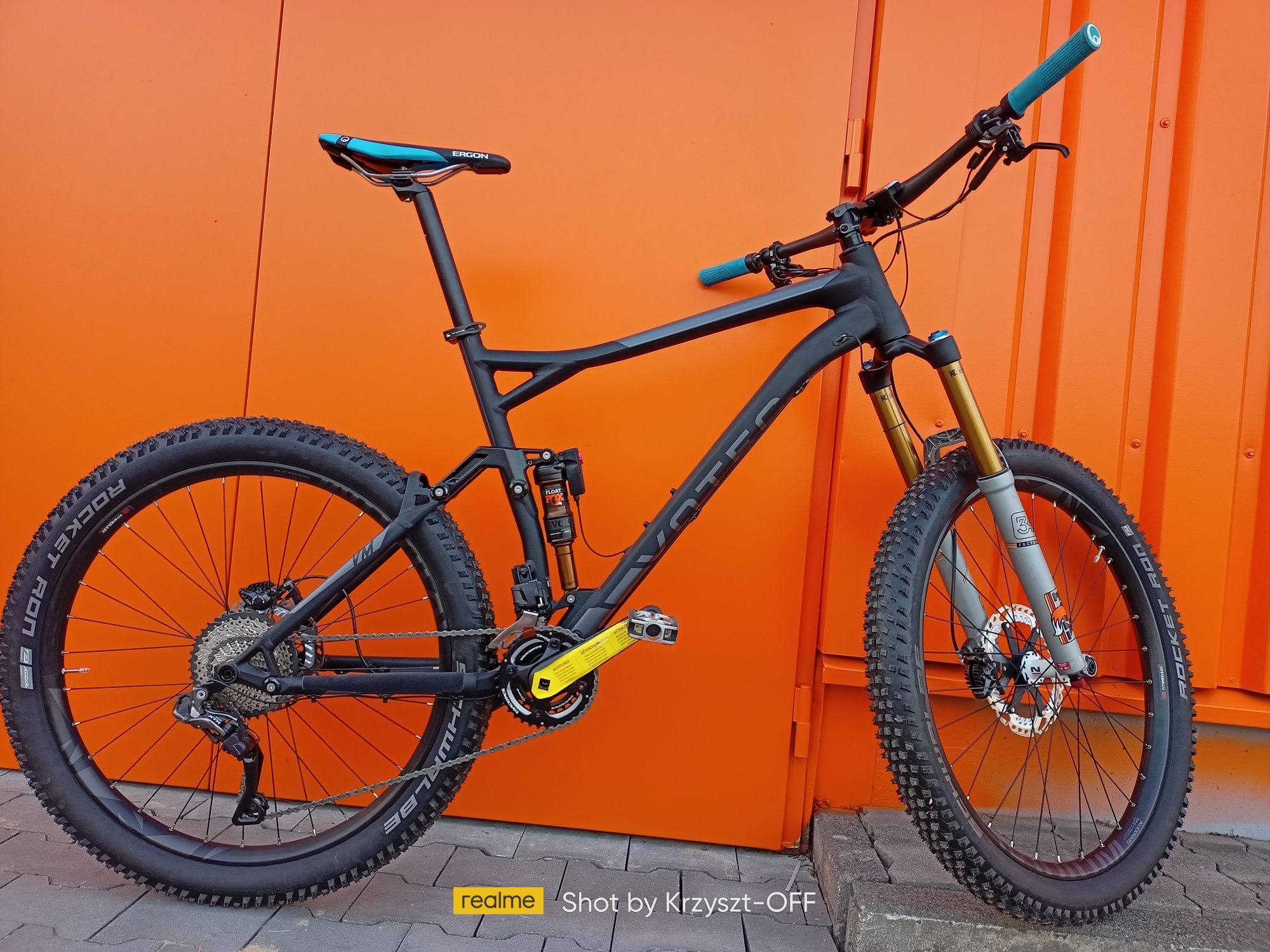 Nowy rower VOTEC EVO-osprzęt XTR Di2-koła 27,5"+