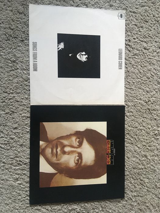Lote 3 discos vinil Leonard Cohen