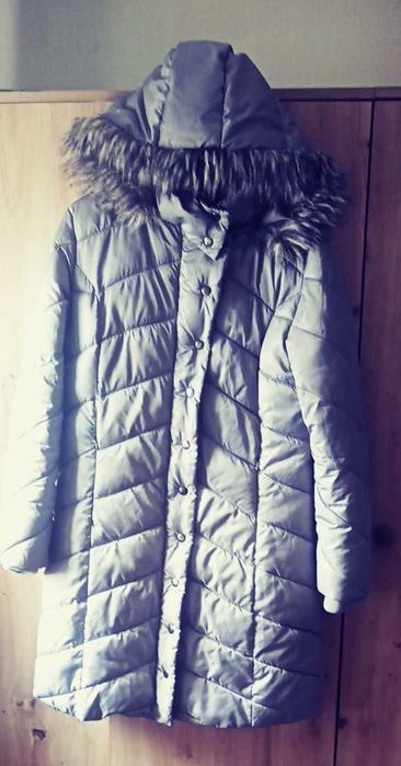Parka zimowa pikowana 42 Laura Clement