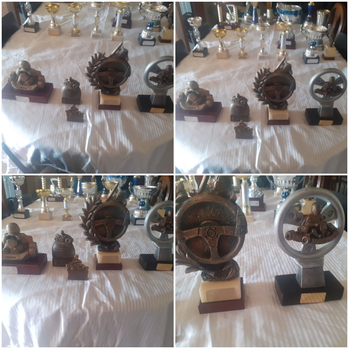 40 troféus de Karting