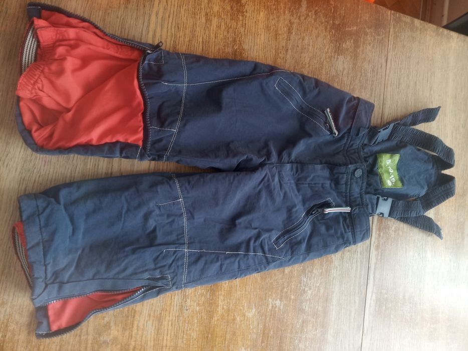 Spodnie zimowe narciarskie 5 10 15, rozmiar 98