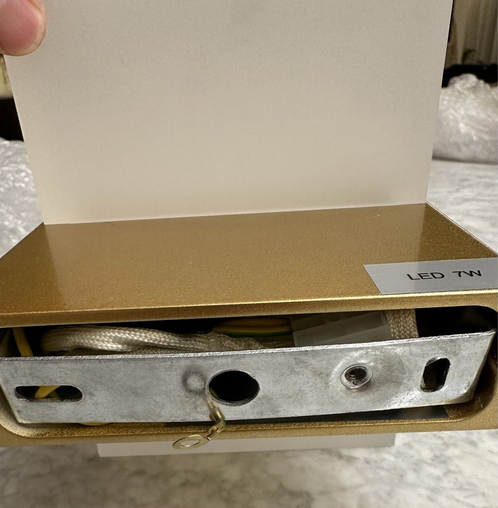 Aplique de parede comprado na Area