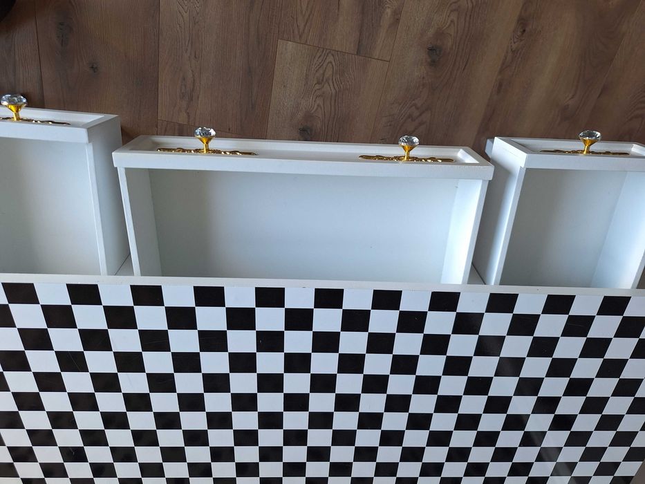 Konsola komoda biała