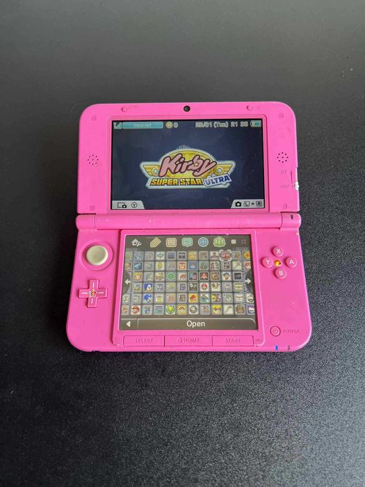 Nintendo 3DS XL Rosa com 100+ Jogos