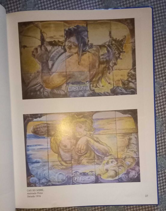 Culinária. Azulejos em Lisboa.