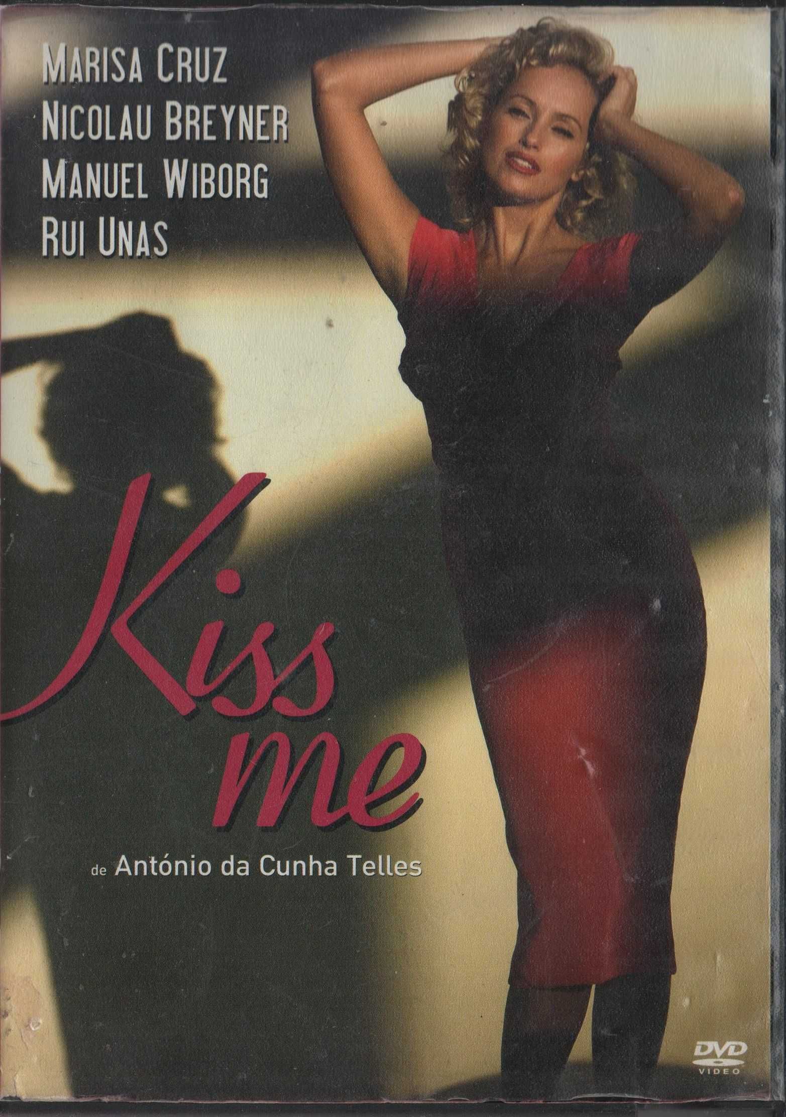 Dvd Kiss Me - drama - Marisa Cruz/ Nicolau Breyner - extras
