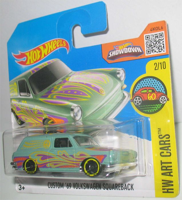 Hot Wheels - Custom 69 Volkswagen Squareback (2016)