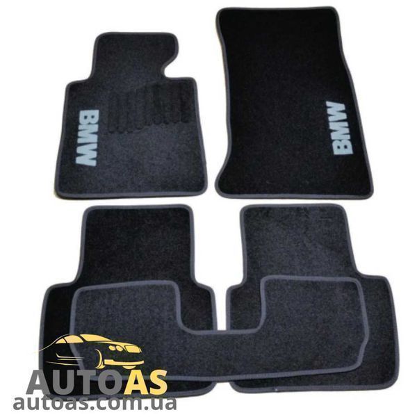 Ворсові коврики в салон BMW/БМВ F20/F32/E87/E36/E90/E53/E46/F30/F34