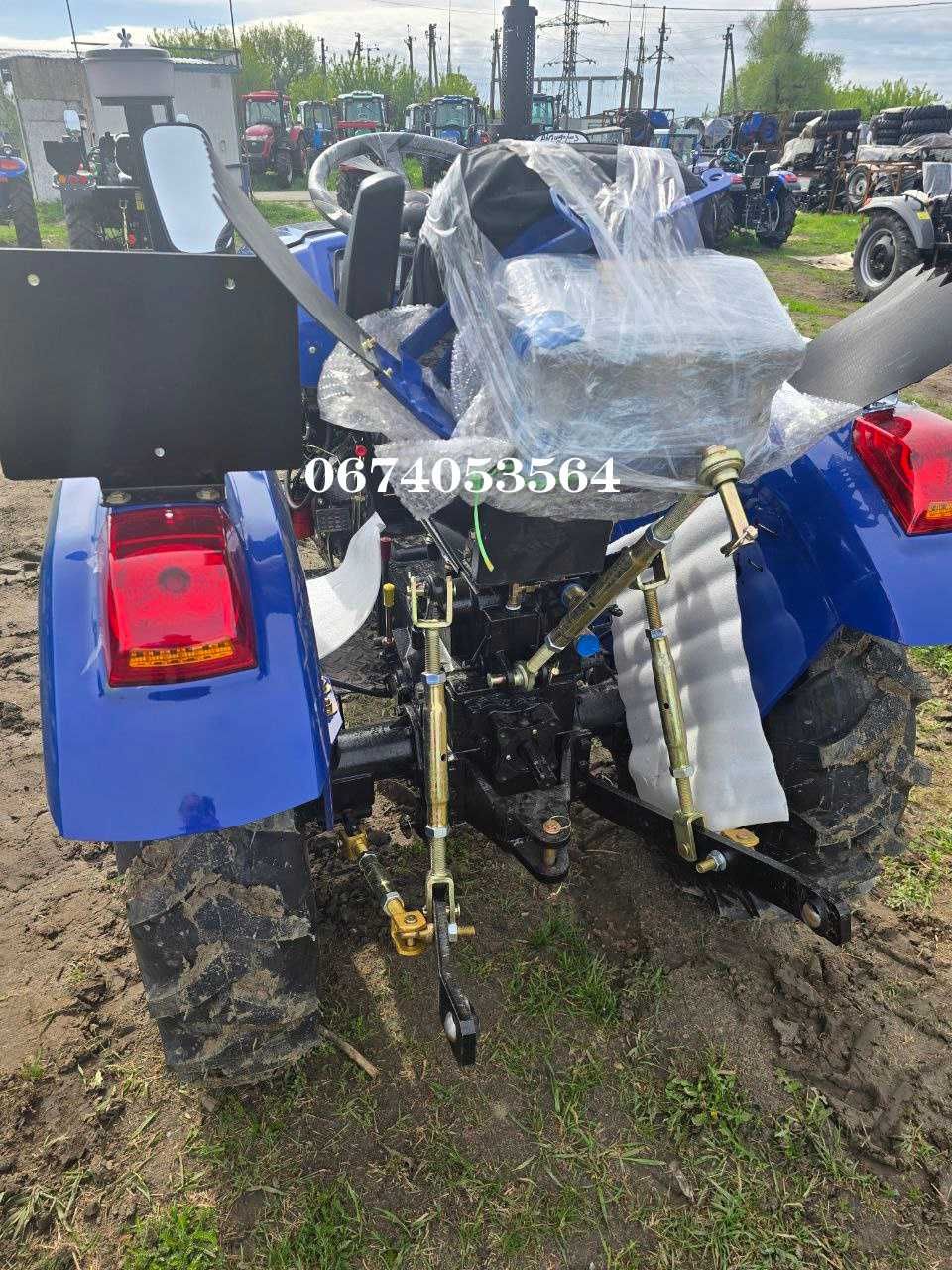 Мінітрактор Файтер XT 244 Редукторний міст двигун КМ385ВТ ГУР Доставка