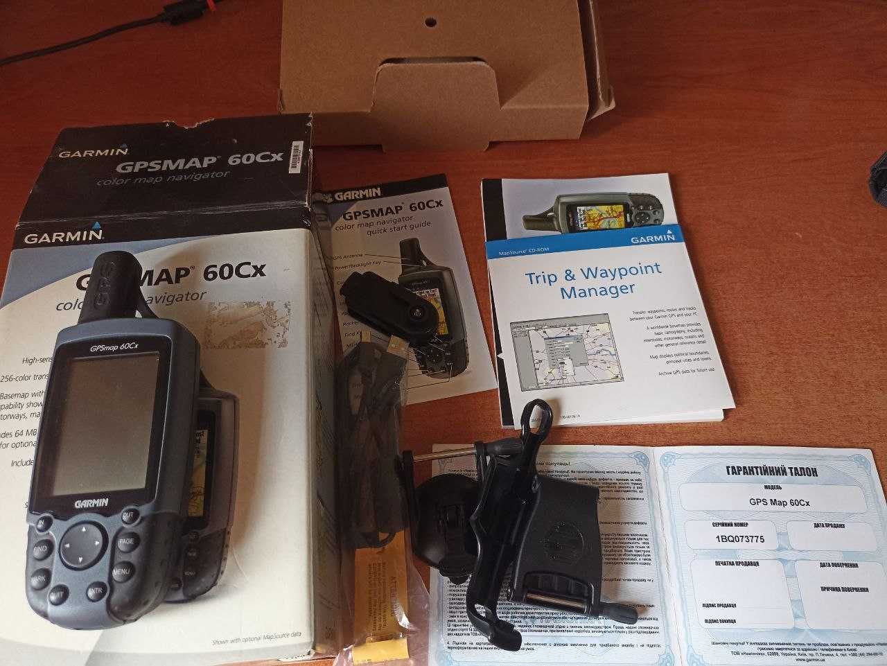GPS навігатор Garmin GPSMap 60Cx