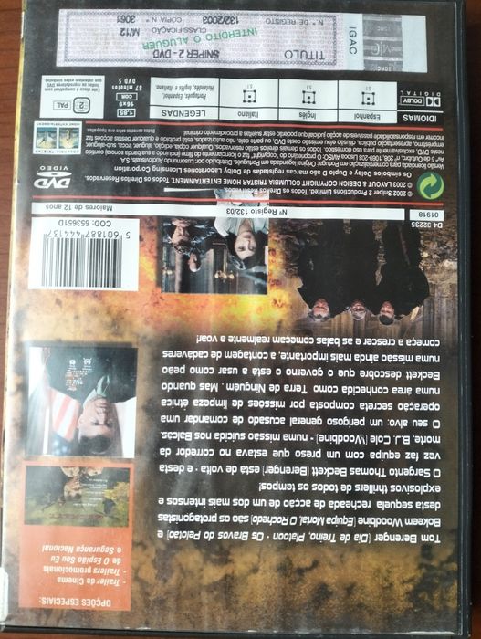 DVD Sniper 2 (Tom Berenger)