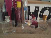 Story of flower,Musk..puste butelki, flakony po perfumach cały zestaw