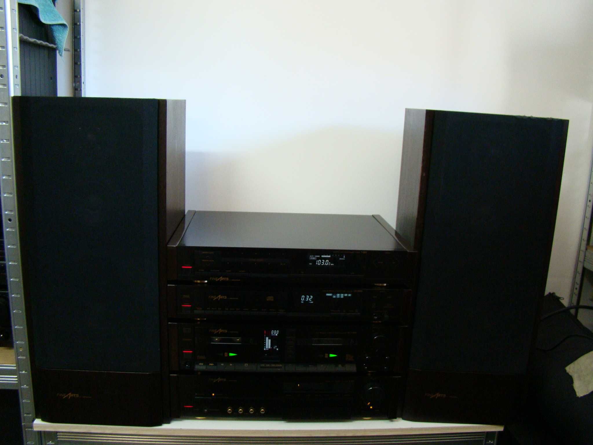 Grundig Fine Arts  A-903, CD-9000, T-903, CCT-903 + kolumny + pilot