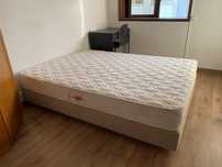 Cama (sommier) com colchão