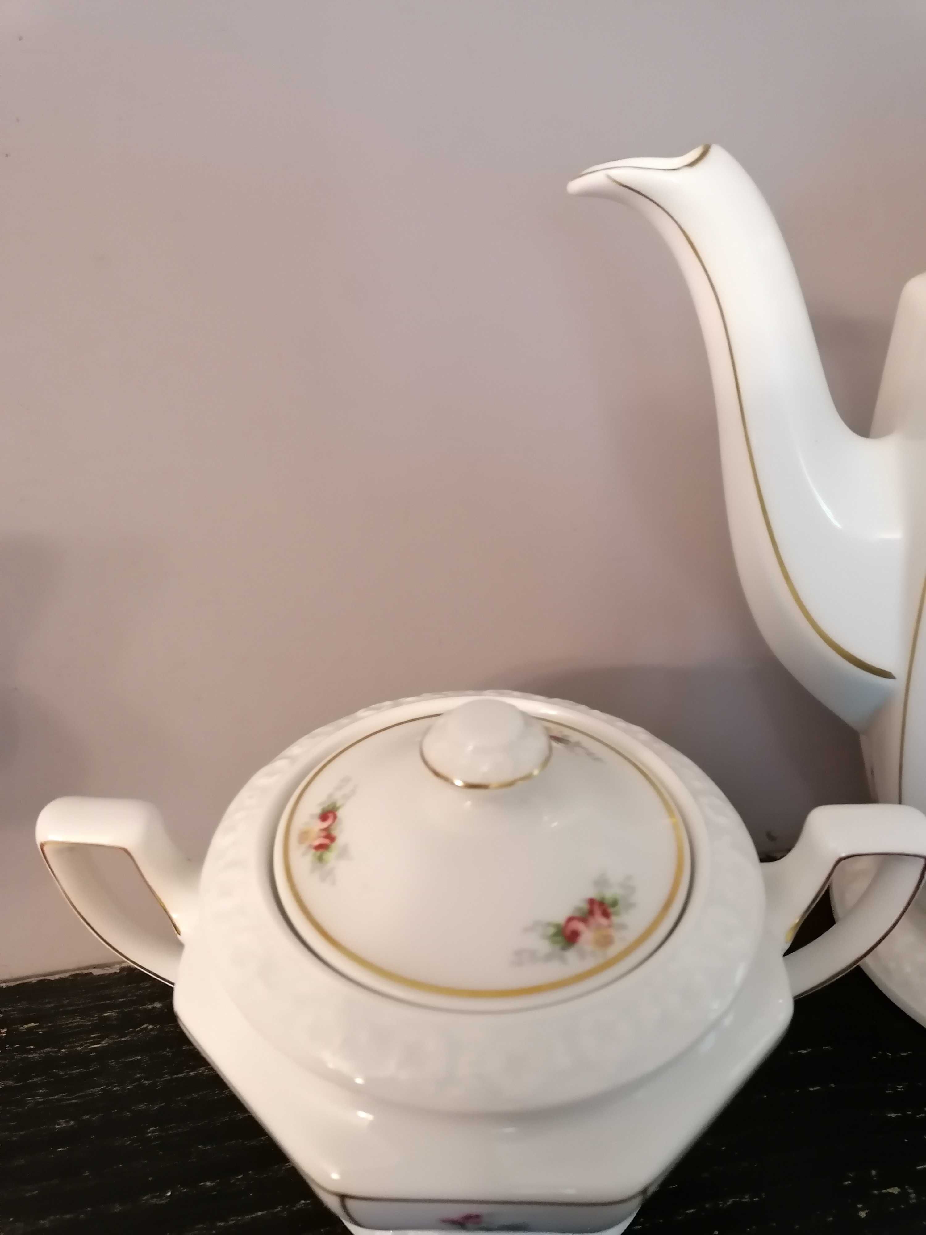 Rosenthal Biała Maria - dzbanek, cukiernica.