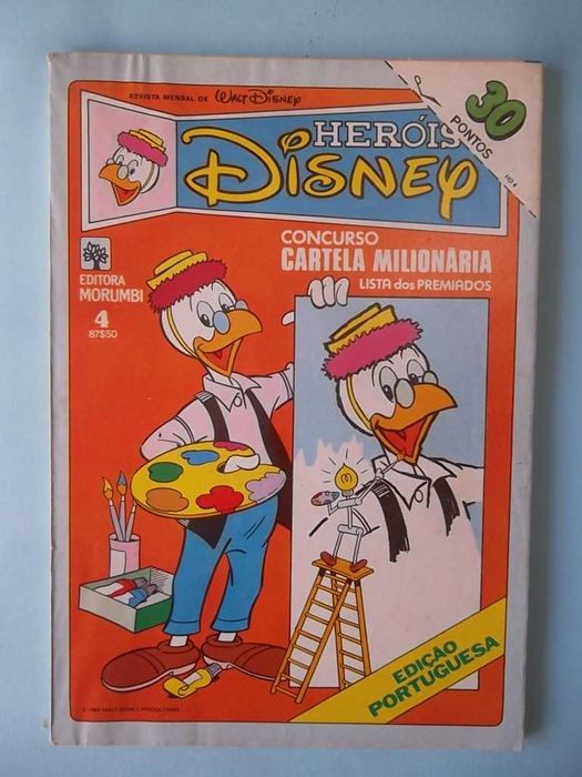 HERÓIS DISNEY - Editora Morumbi - lote de revistas BD