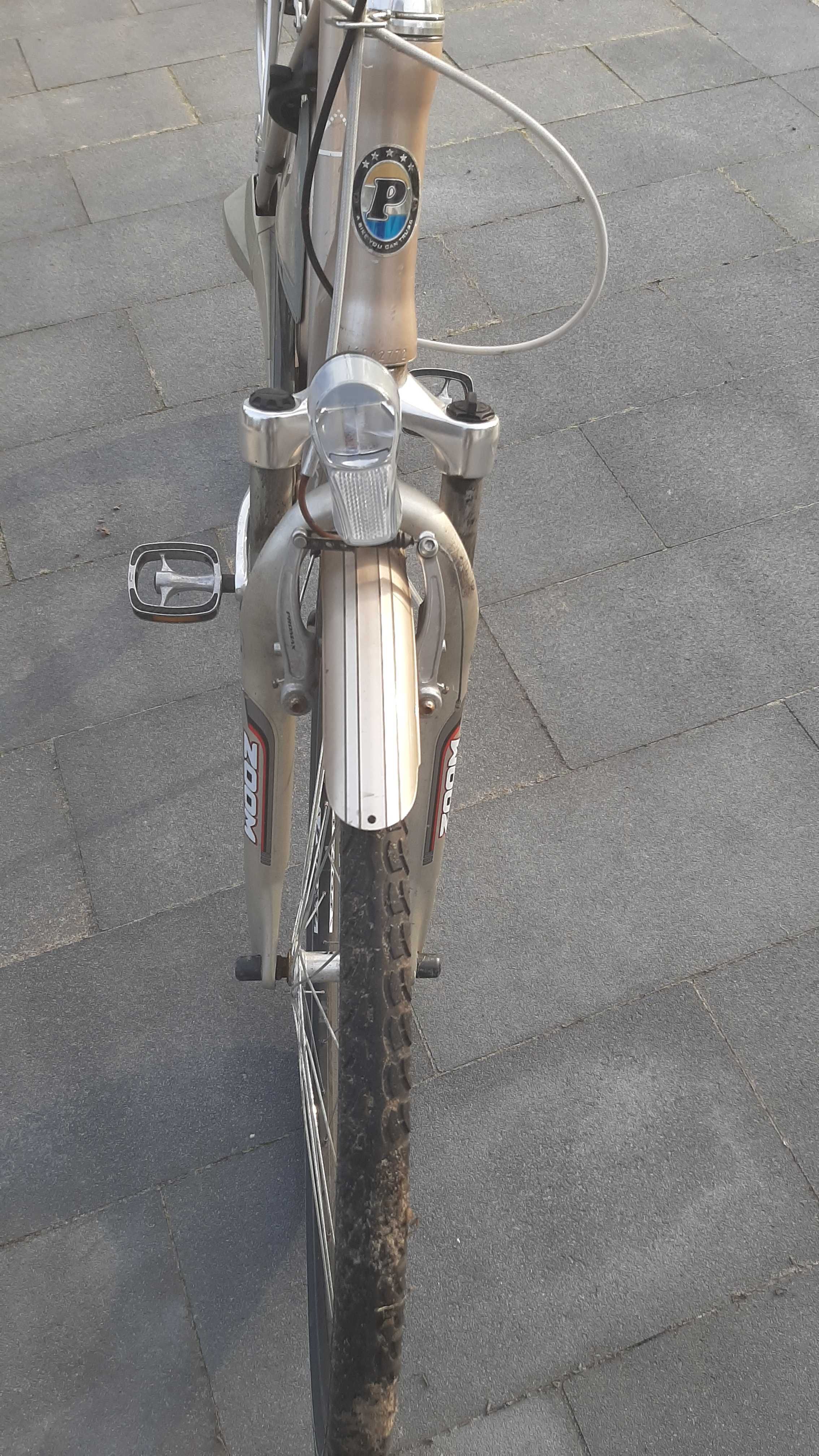 Rower damka Popal ,kola 28,szosowy,aluminium, biegi