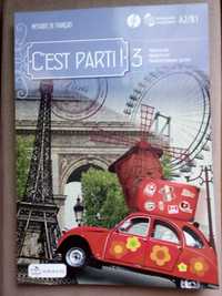 C'est parti! 3 podręcznik wieloletni + CD + ćwiczenia DRACO