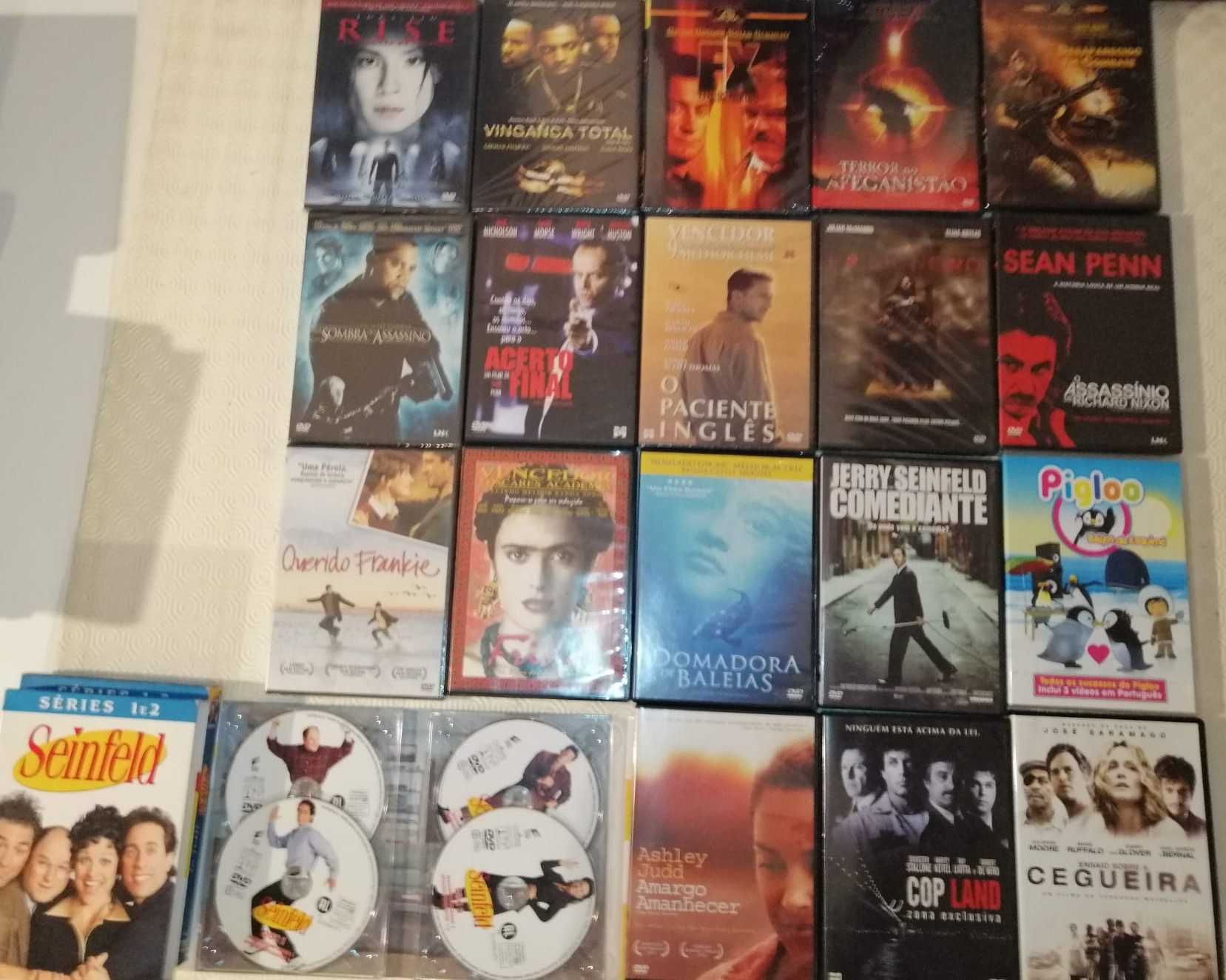 60 Filmes DVD (26 selados) - Tudo 100 euros