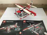 Lego Technic Samolot Strażacki + Odrzutowiec 2w1 nr 42040 stan bdb!