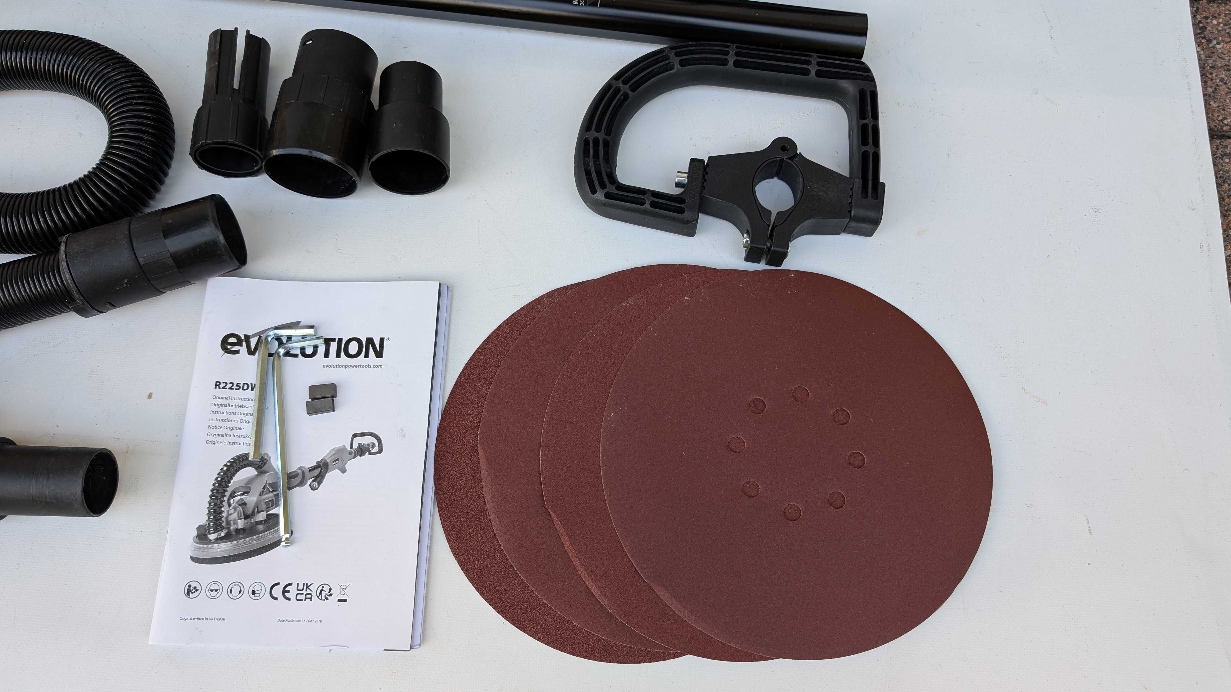 Szlifierka do gipsu żyrafa Evolution R255DWS z diodami LED