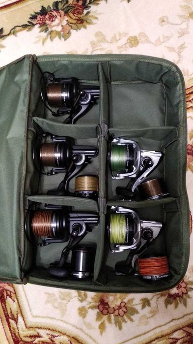 Чехлы для карповых,фидерных, спининговых катушек