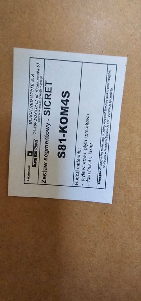 Sprzedam komplet mebli
