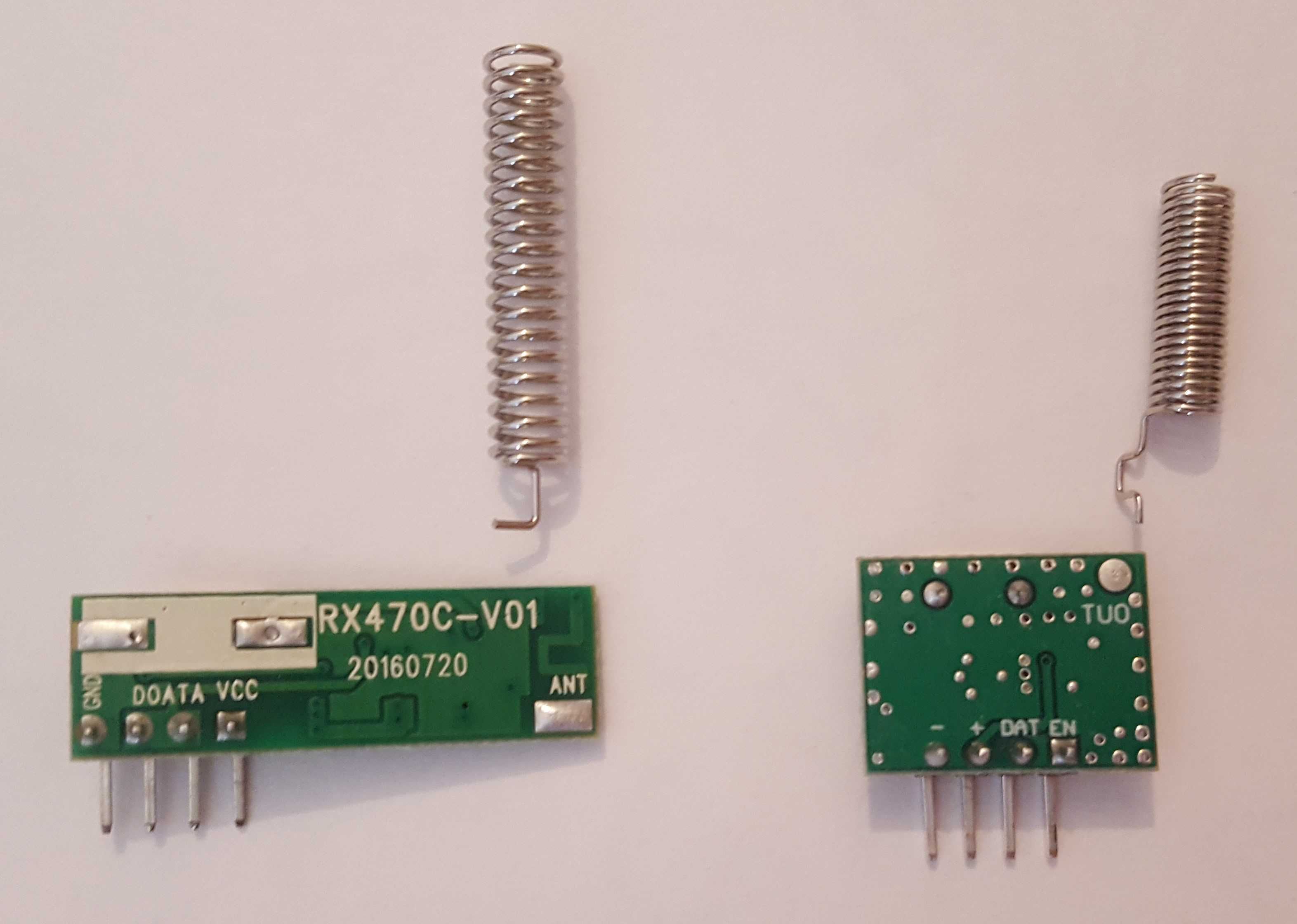 Módulo RF 433 MHz Transmissor e Recetor Arduino  Raspberry Pi