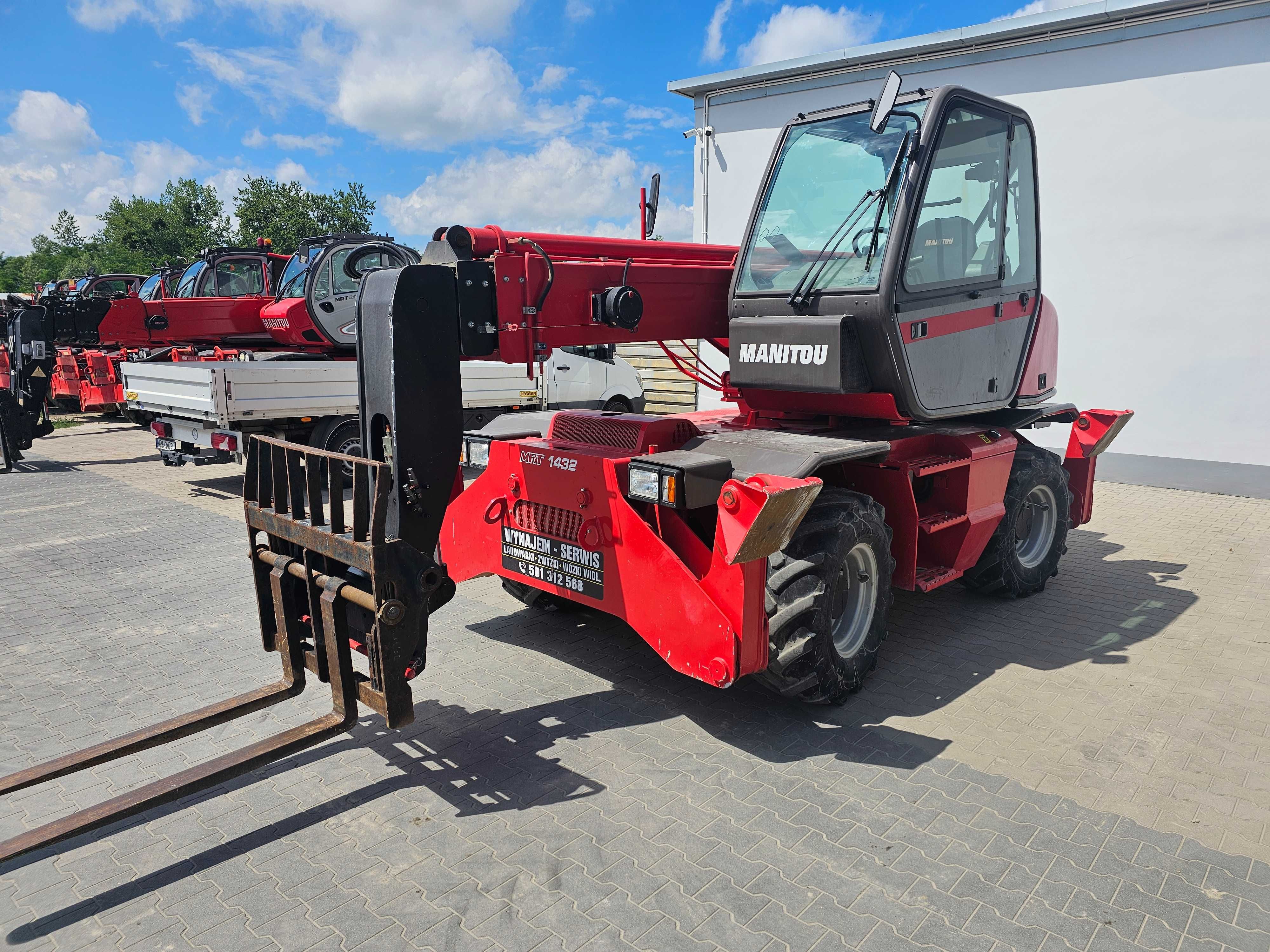 Manitou MRT 1432 rok 2007