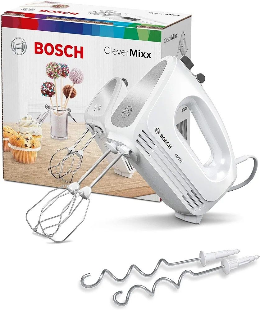 Uwaga PROMOCJA Bosch Hausgeräte MFQ24200 CleverMixx Mikser Ręczny