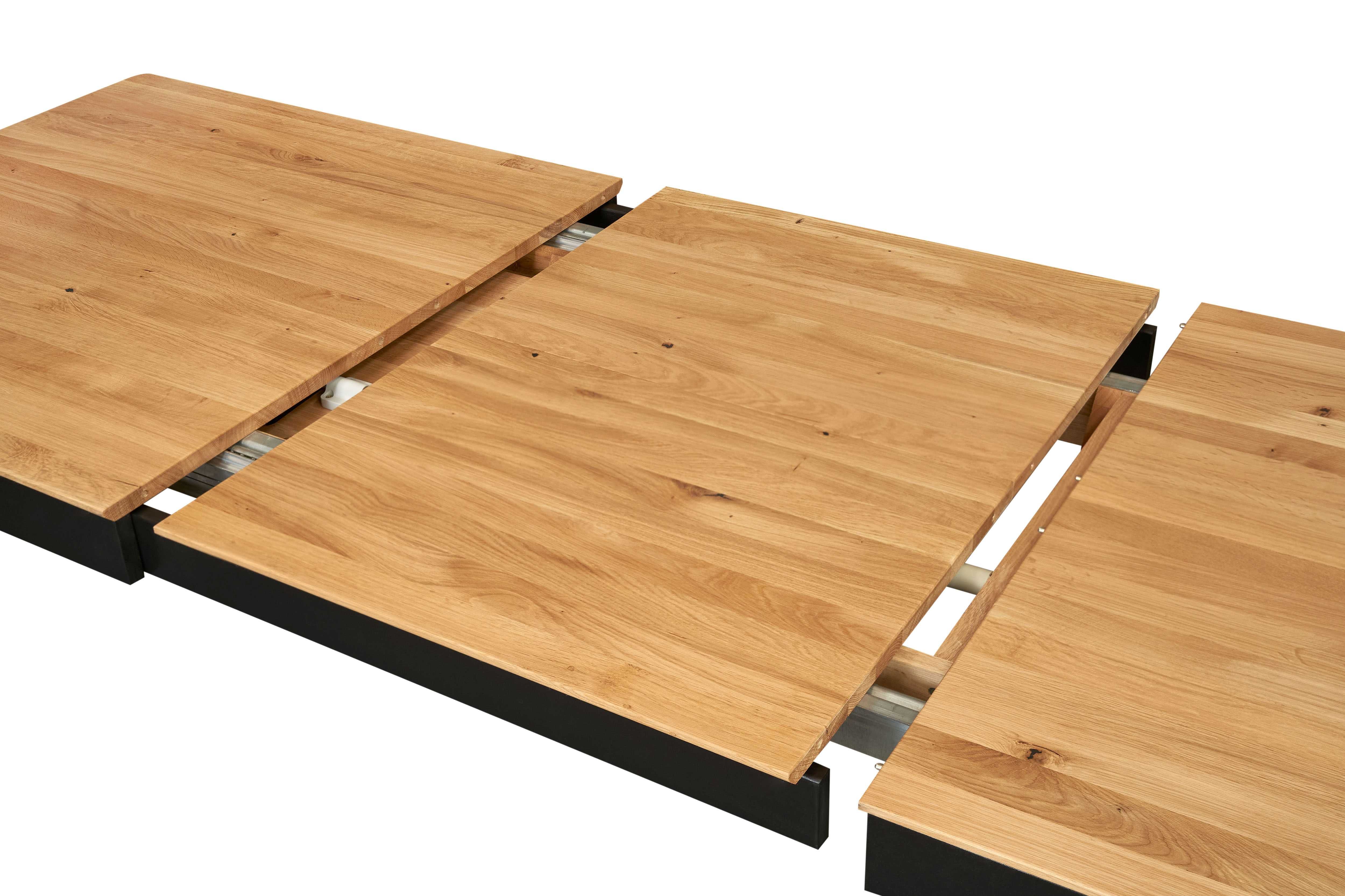 STÓŁ ROZKŁADANY 180/245/310x90 cm Lite drewno dębowe BGM24.pl B 8716