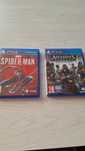 Gry na ps4 Marvel Spider-man Spiderman + Assassin's Creed Syndicate PL