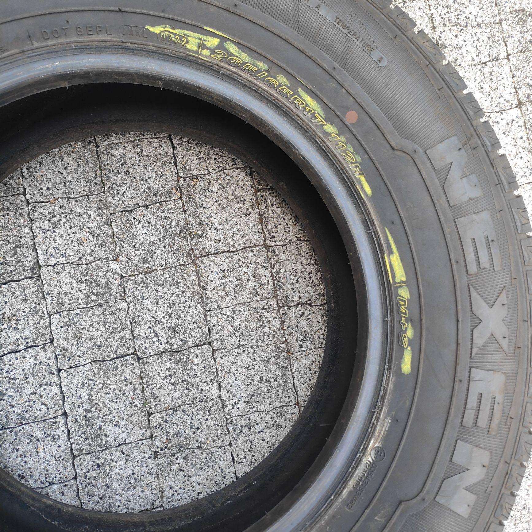 1x Nexen Rpadian HTX RH5+ 265/65R17 112H 1 sztuka