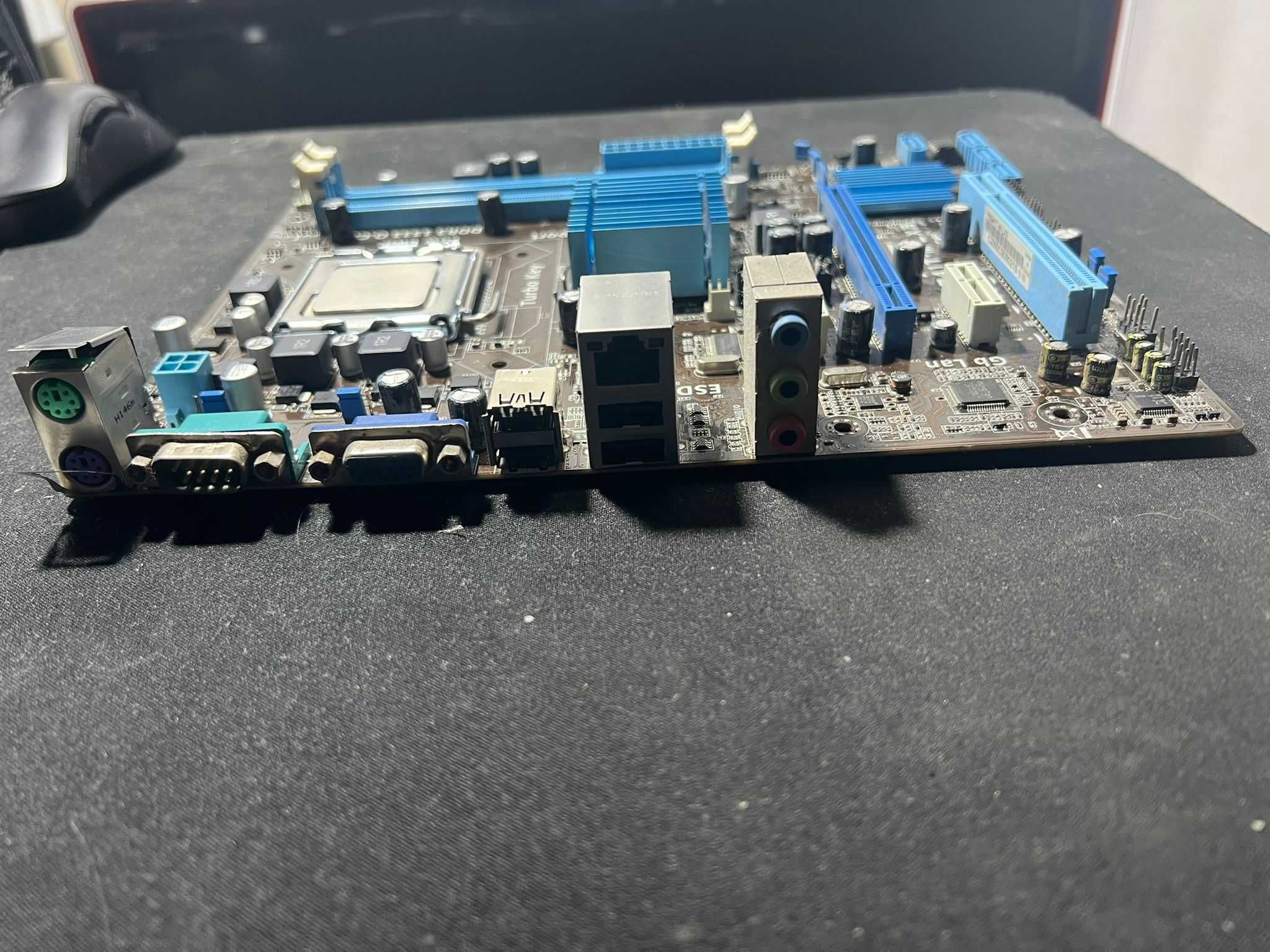 Placa Mãe Asus + Processador