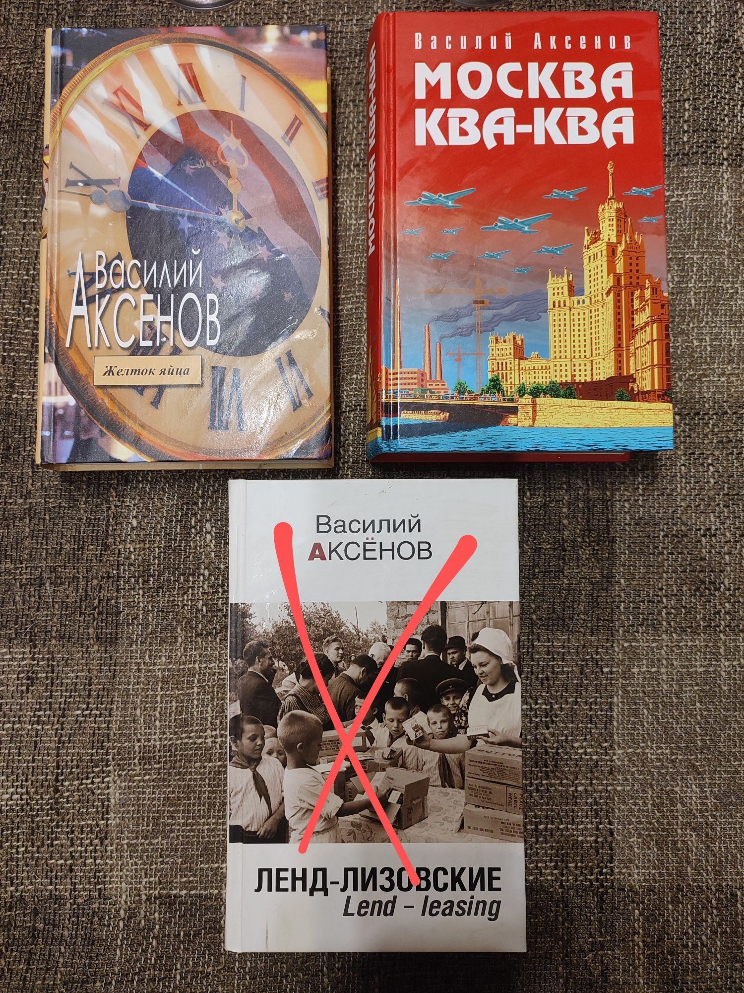 Книги Василий Аксенов / Юрий Каныгин