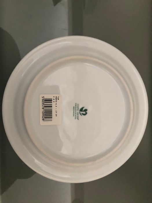 Prato porcelana Costa Verde novo