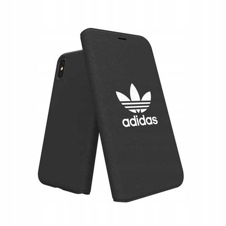 Nowe etui z klapką do iPhone X /Xs case oryginał Adidas - moż. wysyłka